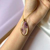 Lilac serenade locket