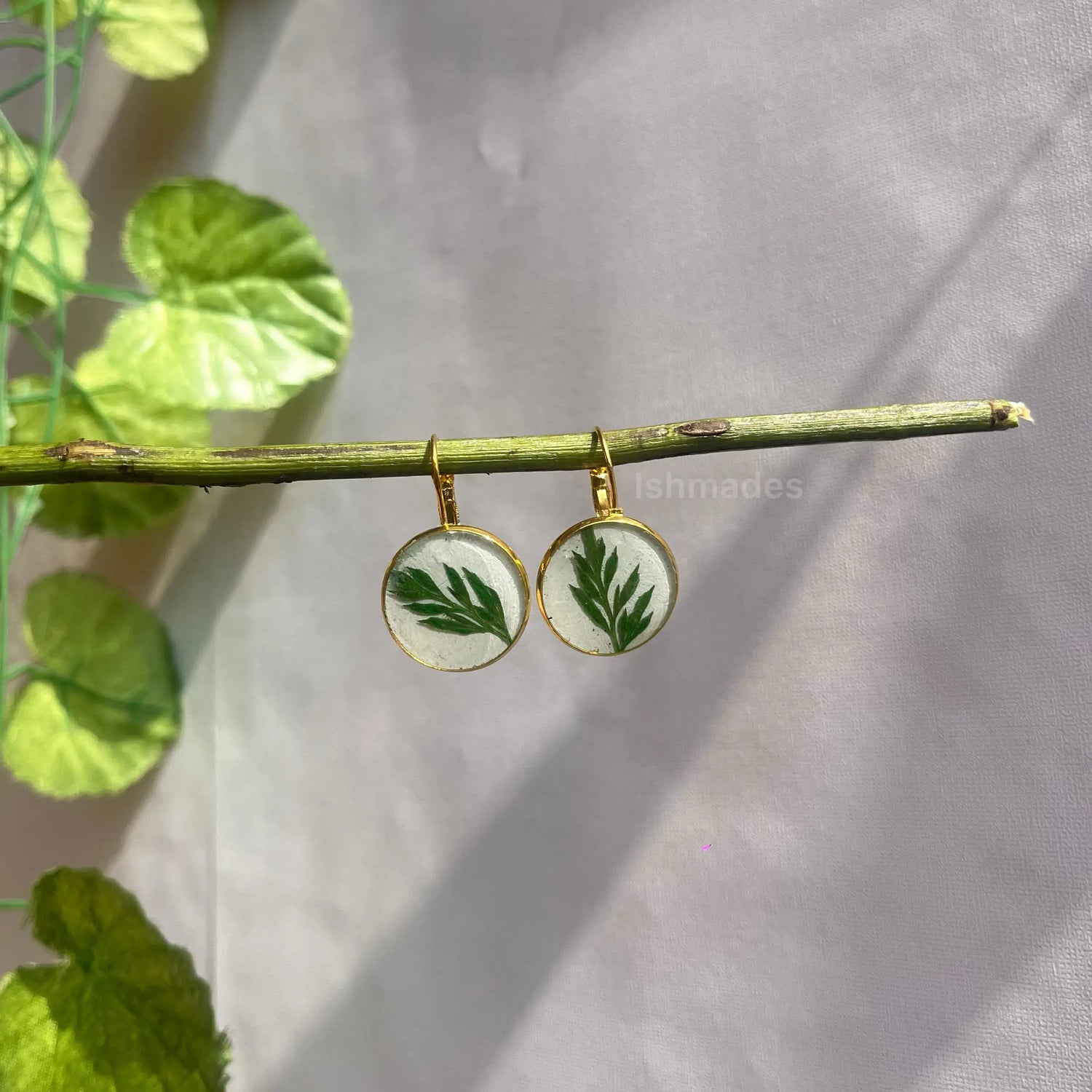 Fern fairy earrings