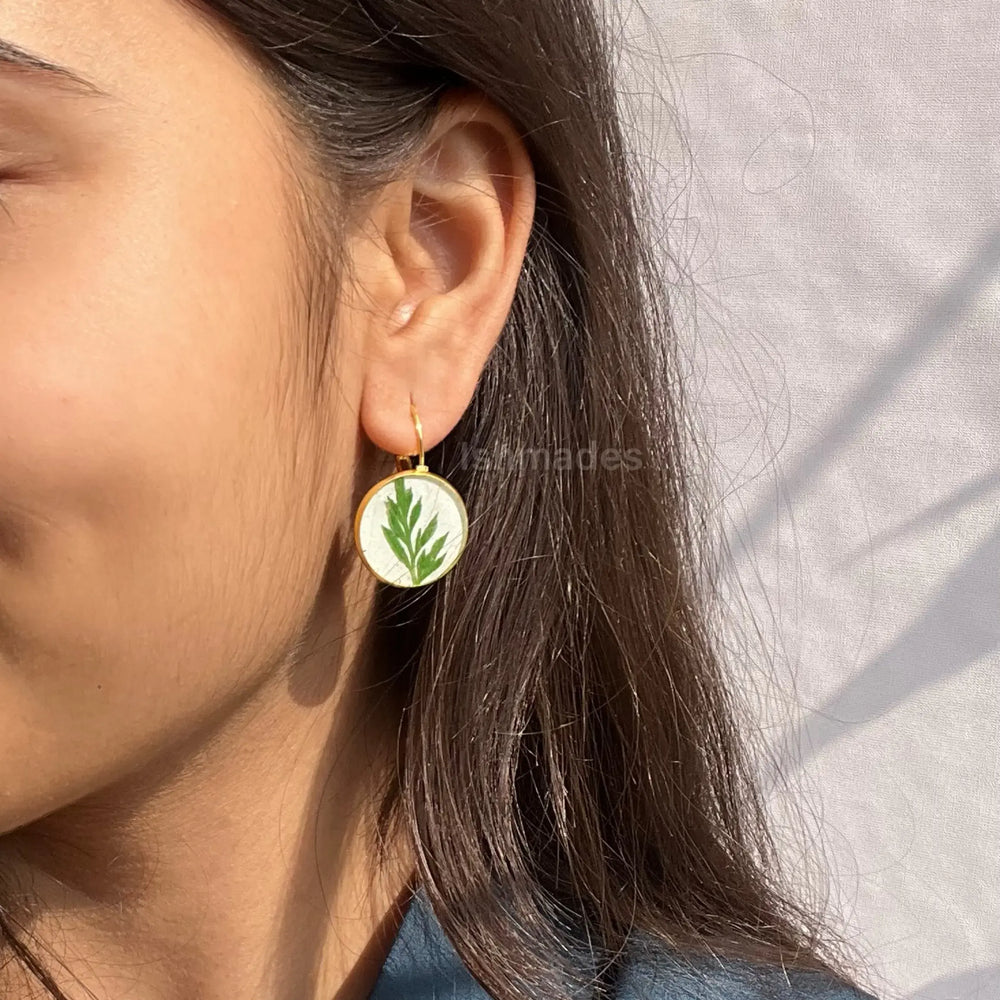 Fern fairy earrings