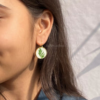 Fern fairy earrings