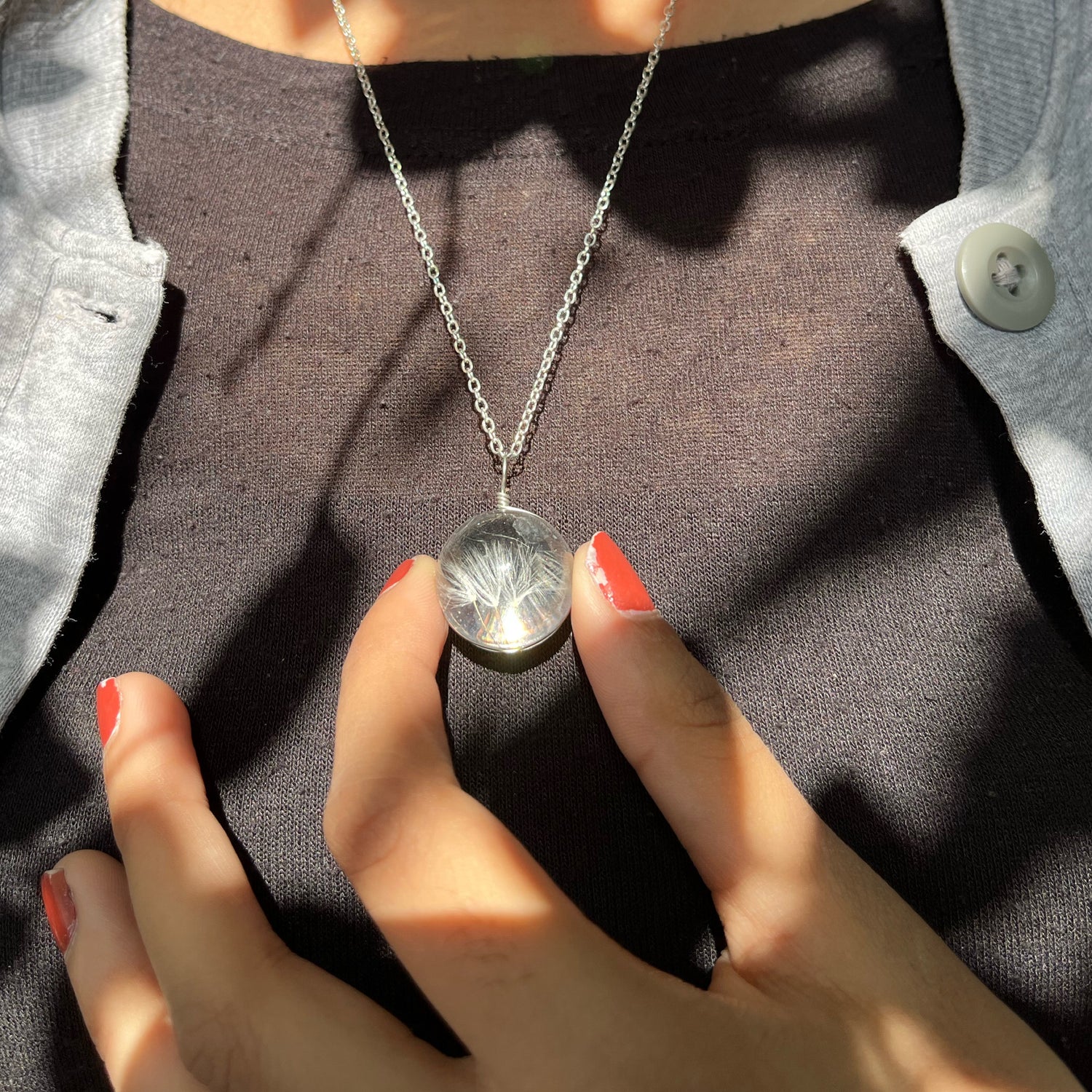 Dandelion Locket