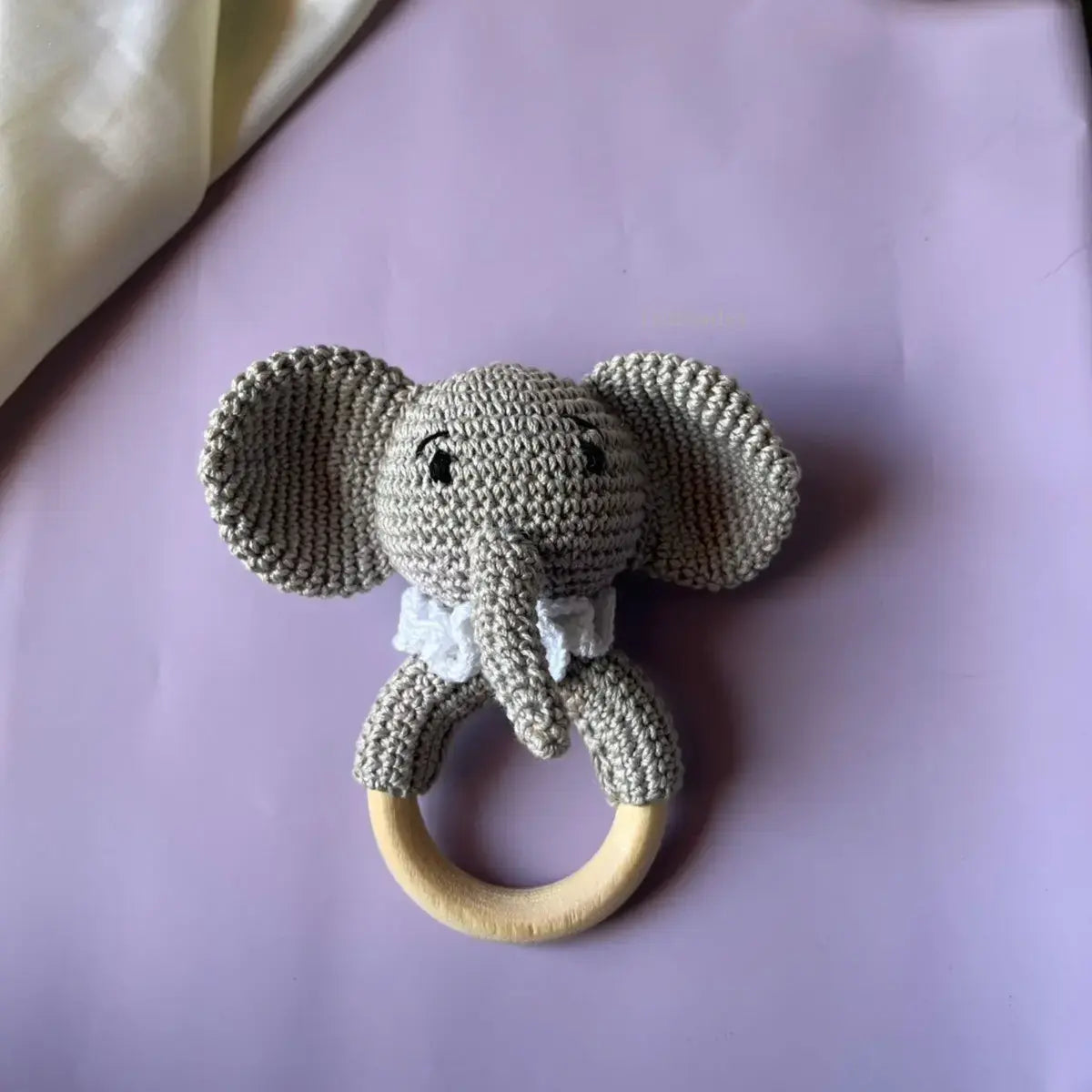 Elephant teether/rattle