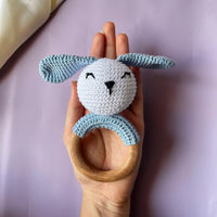 Bunny teether/rattle