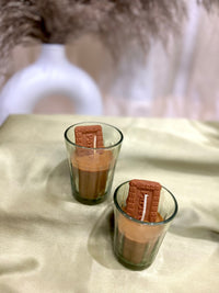 Tea-parle g candles (set of 2)