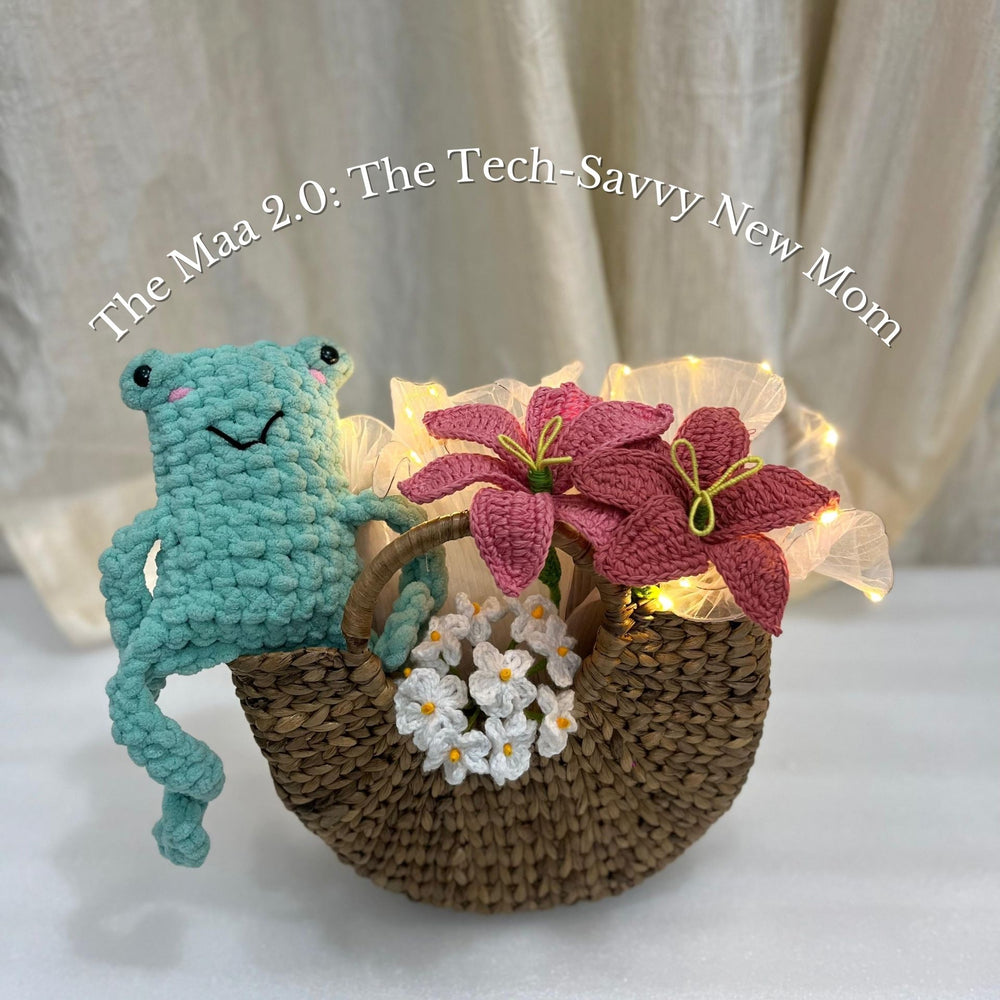 New mom & toddler's hamper