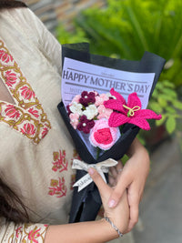 Mother's day crochet bouquet