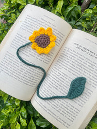 Crochet sunflower charm - 3 in one delight