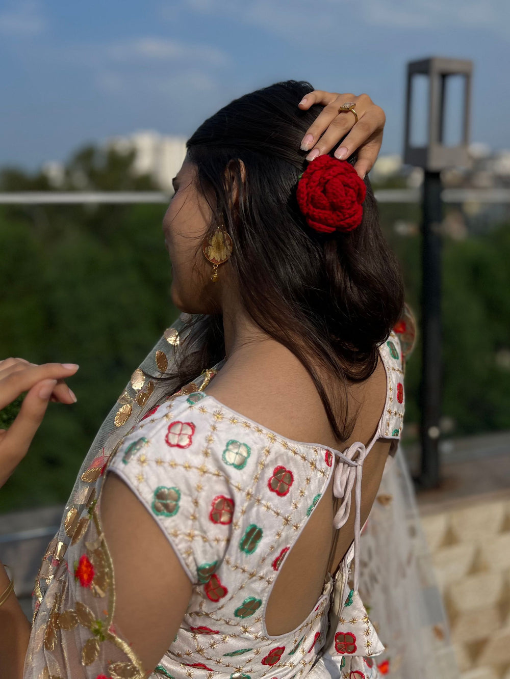 Gulaabri combo (red)