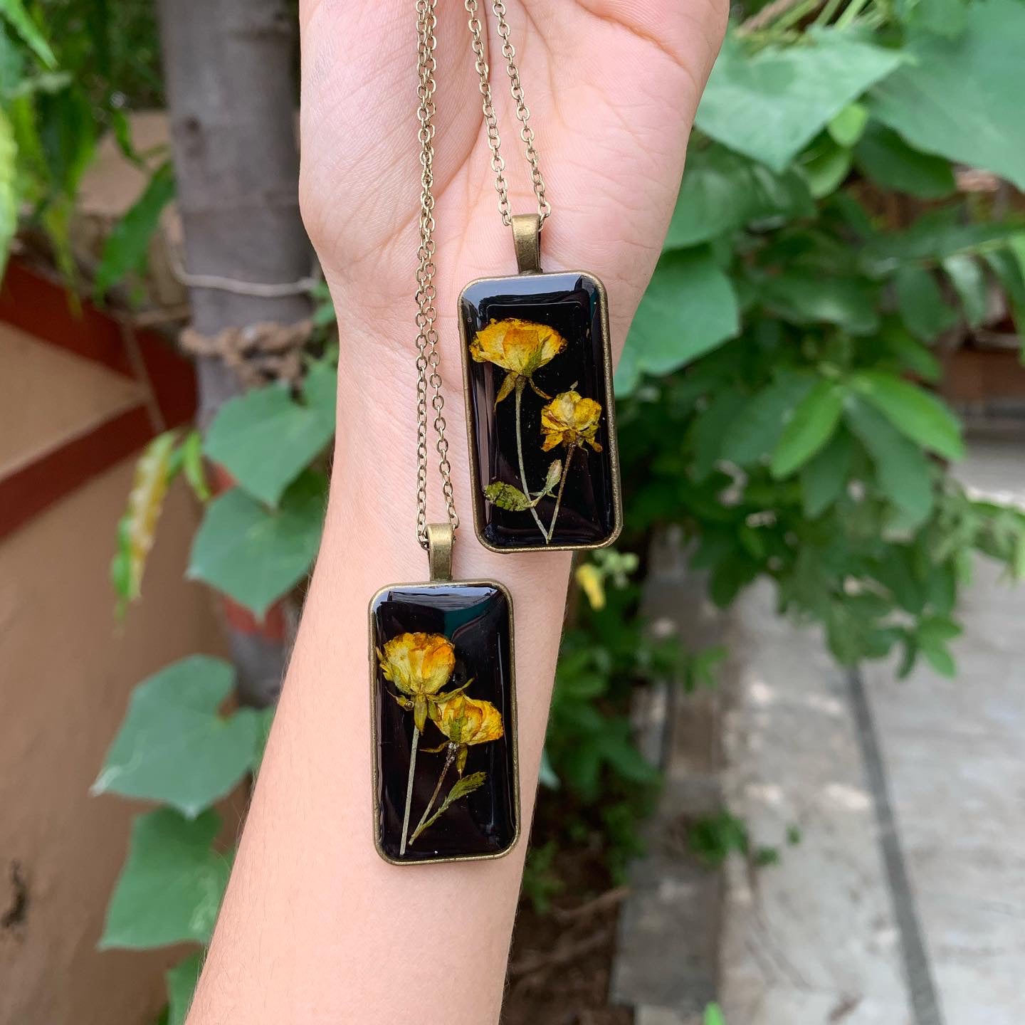Sun Flare locket