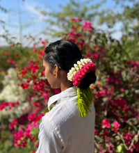 Crochet floral gajra