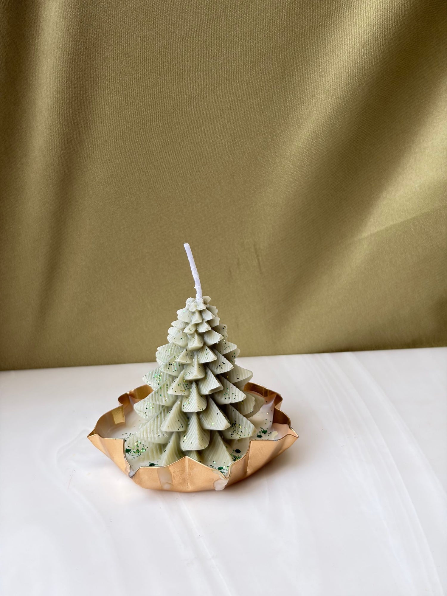 Christmas tree candle