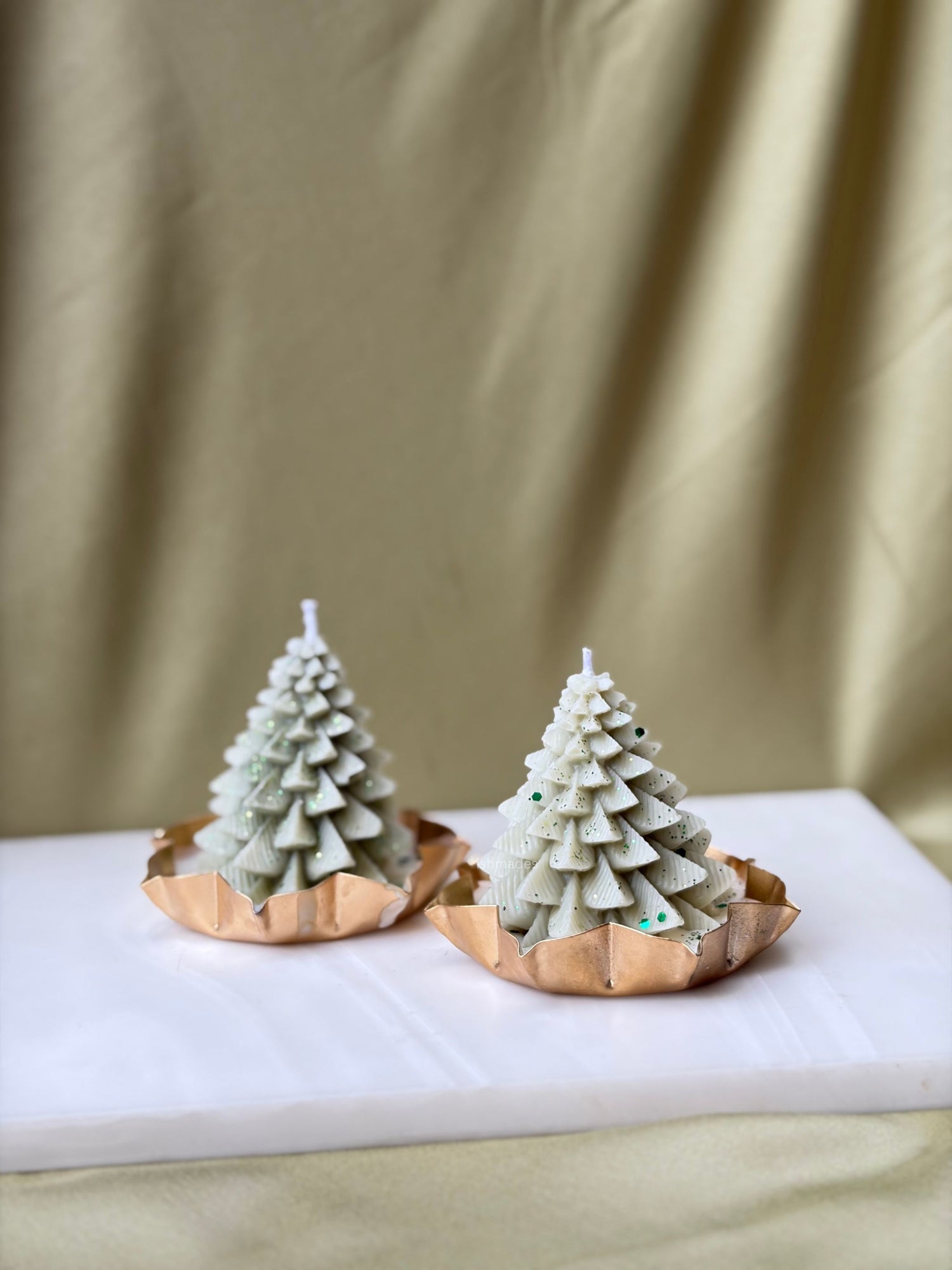 Christmas tree candle