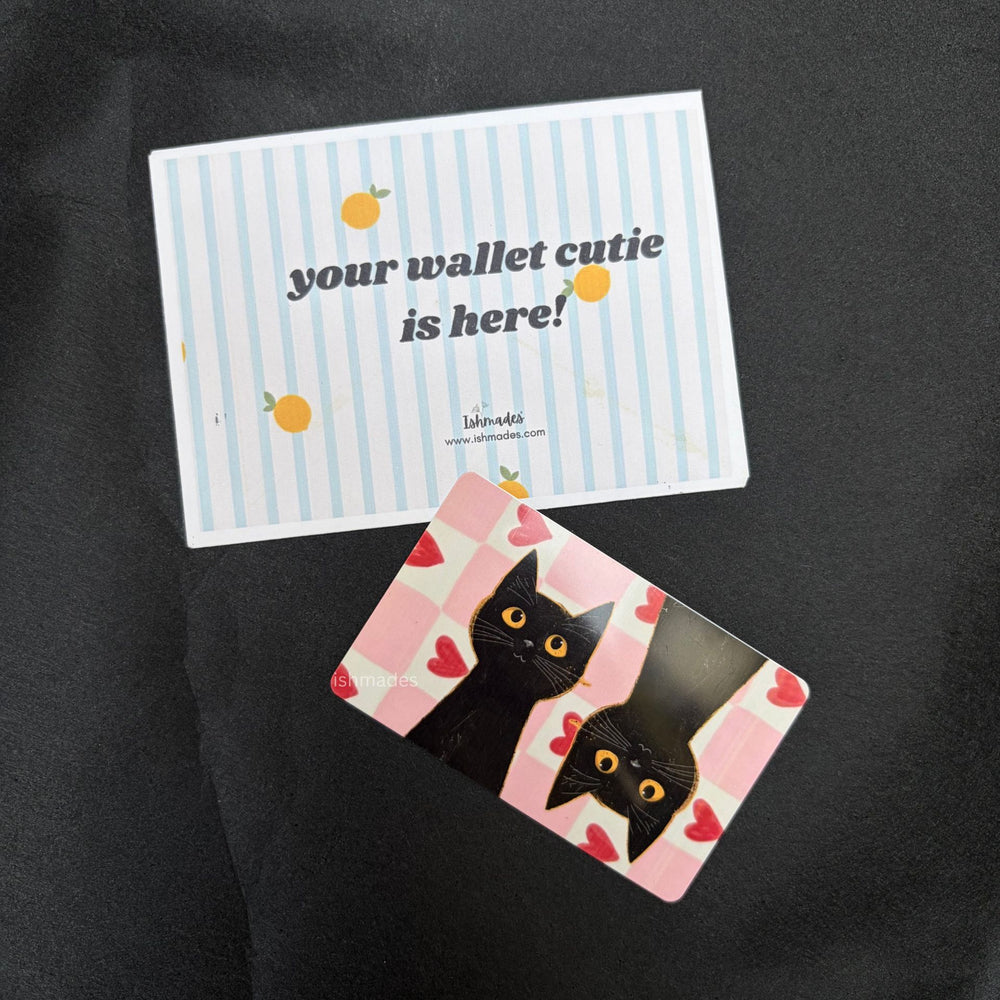Purrfect Love Wallet Card