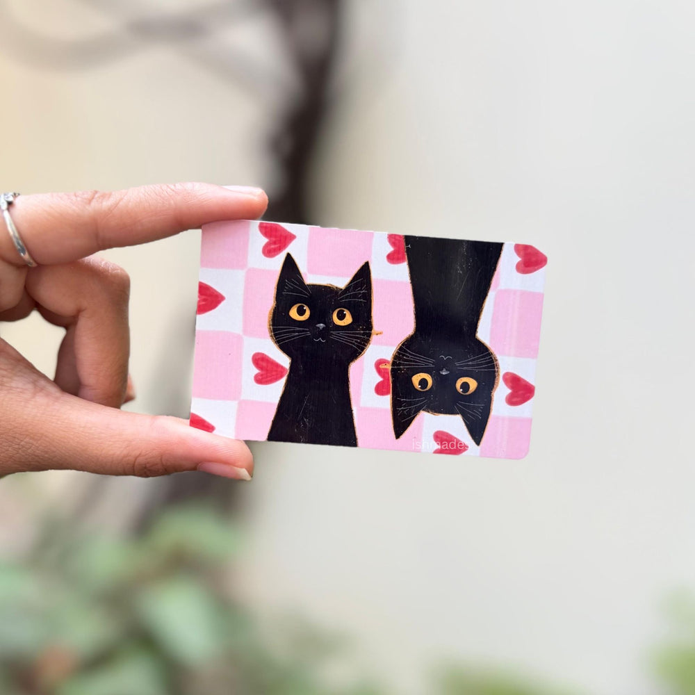 Purrfect Love Wallet Card