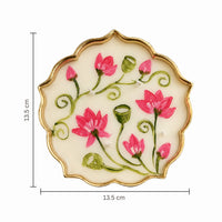 Artisanal Hand-Painted Pichwai Candle