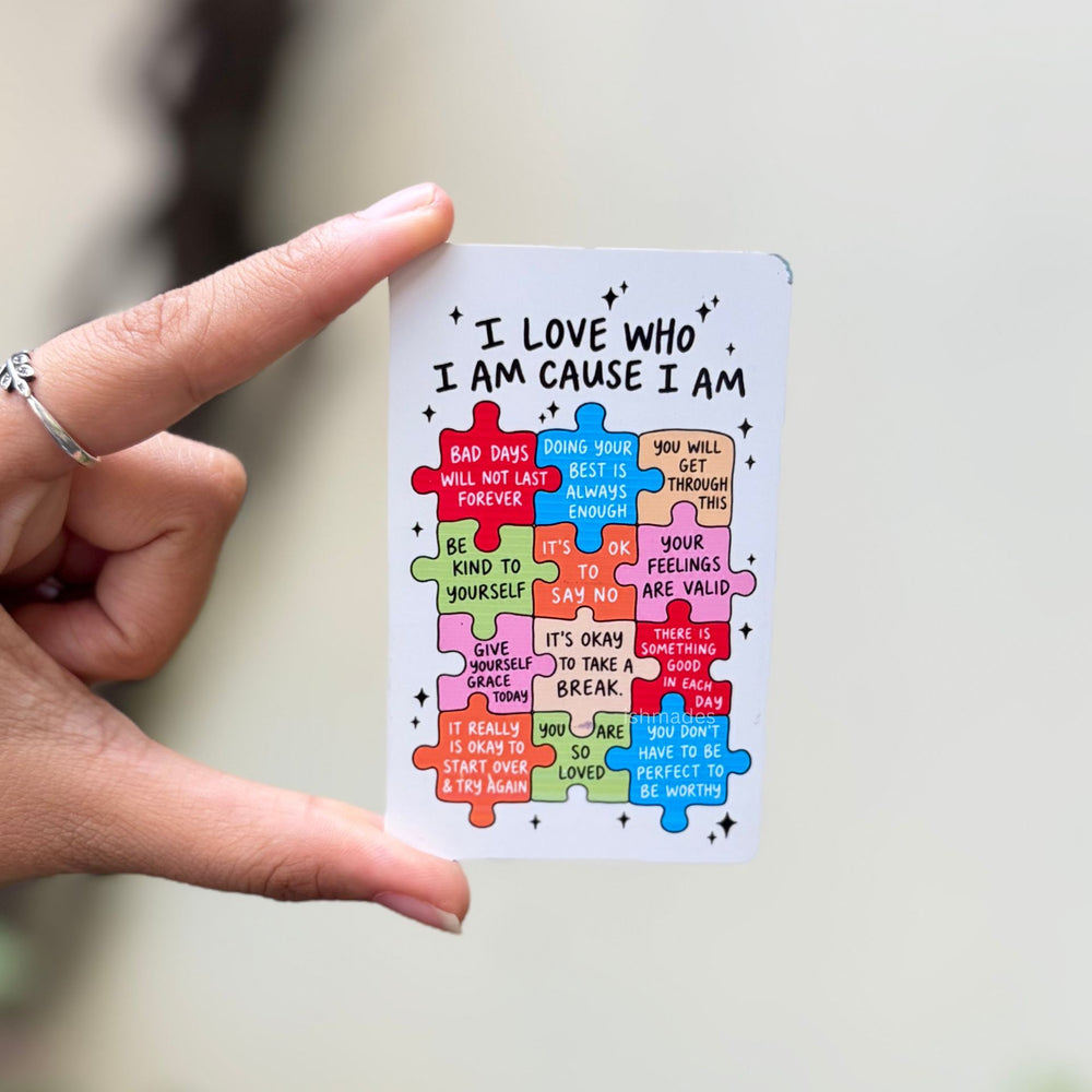 Love Yourself Affirmation Wallet Cards