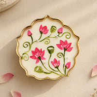 Artisanal Hand-Painted Pichwai Candle