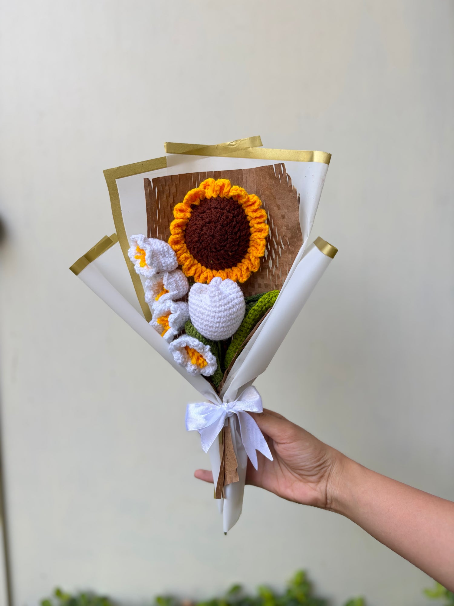 The Golden Serenity Bouquet