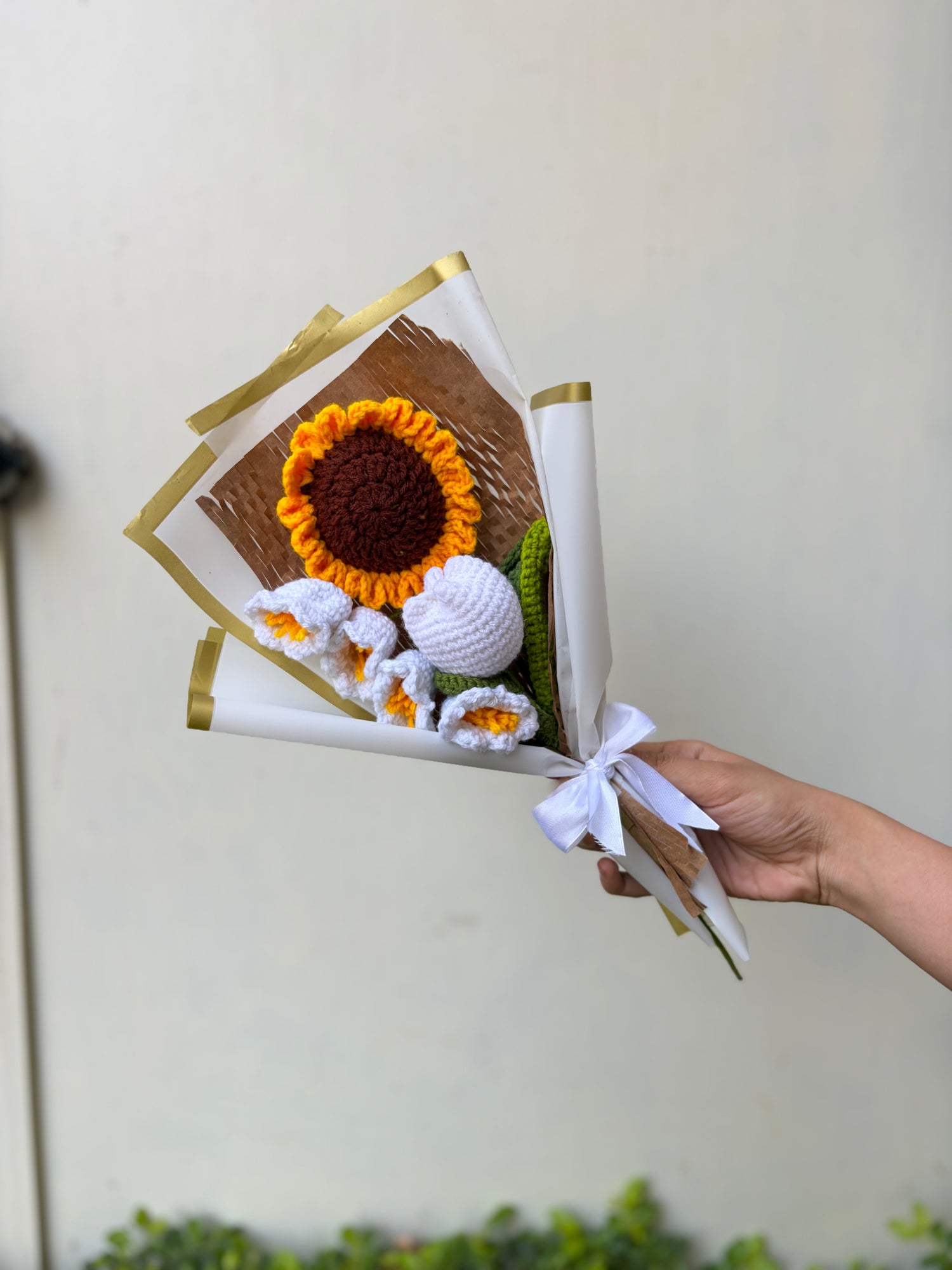 The Golden Serenity Bouquet