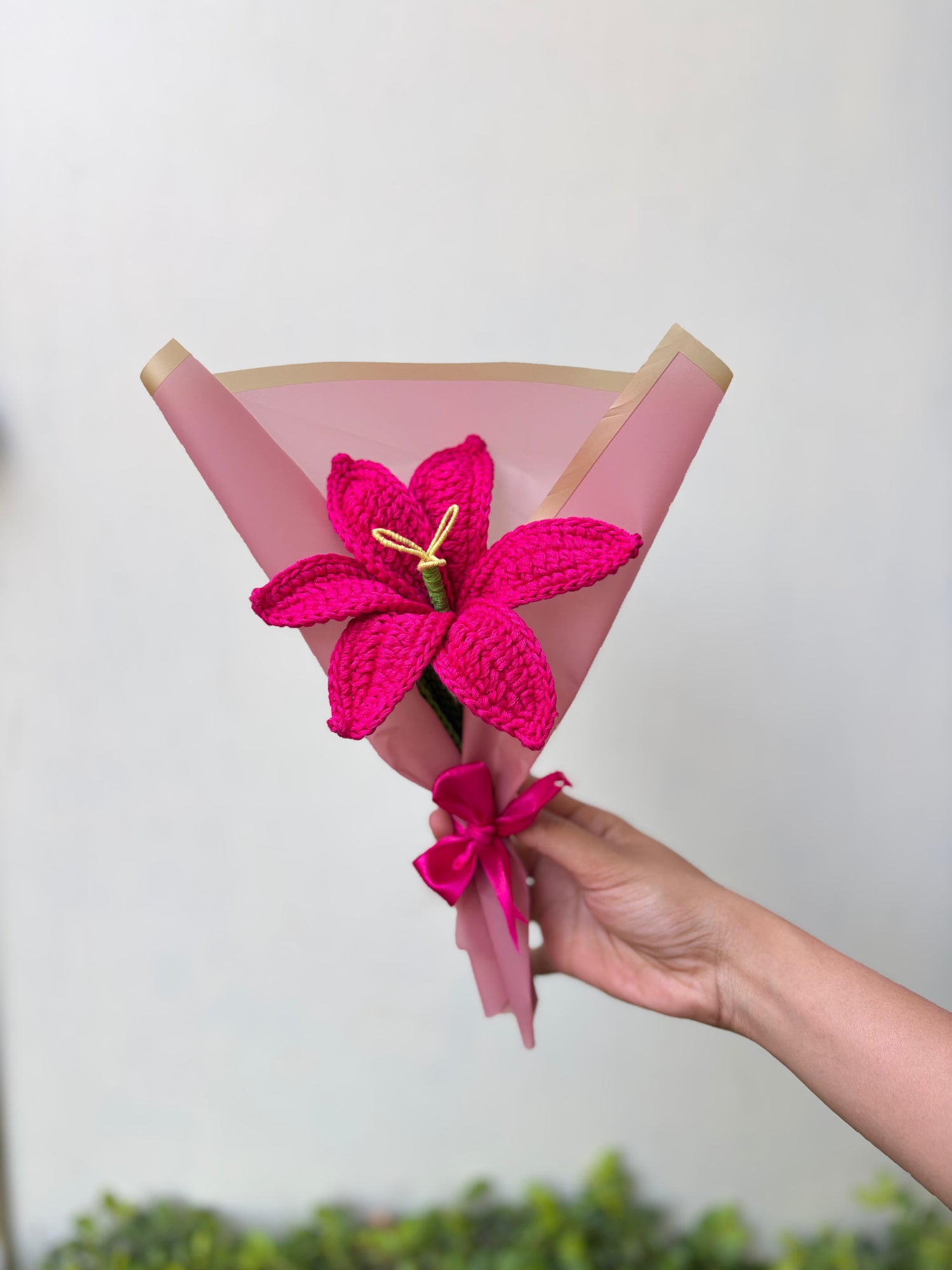 The Fuchsia Lily Bloom Bouquet