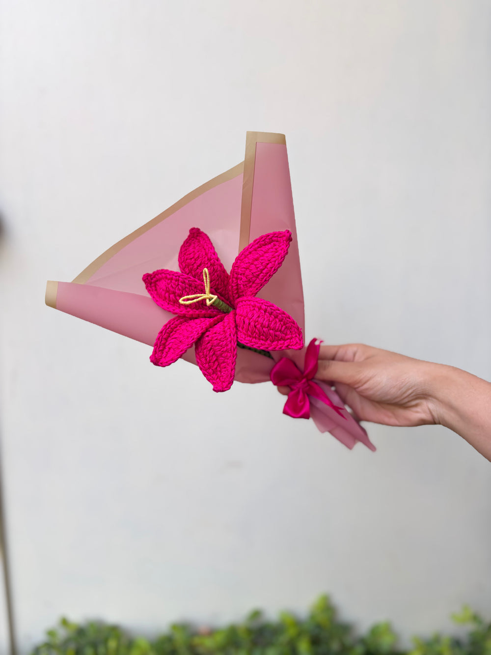 The Fuchsia Lily Bloom Bouquet