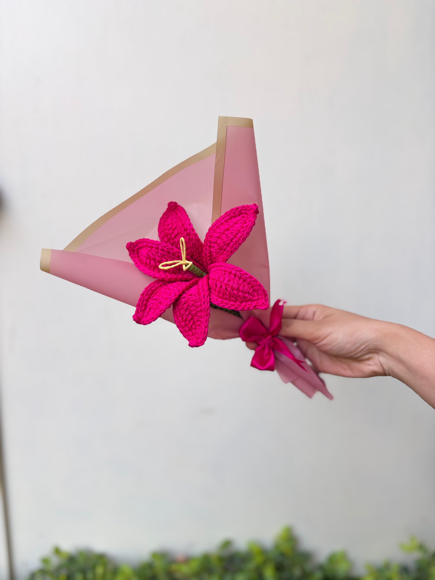 The Fuchsia Lily Bloom Bouquet