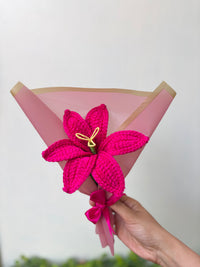 The Fuchsia Lily Bloom Bouquet