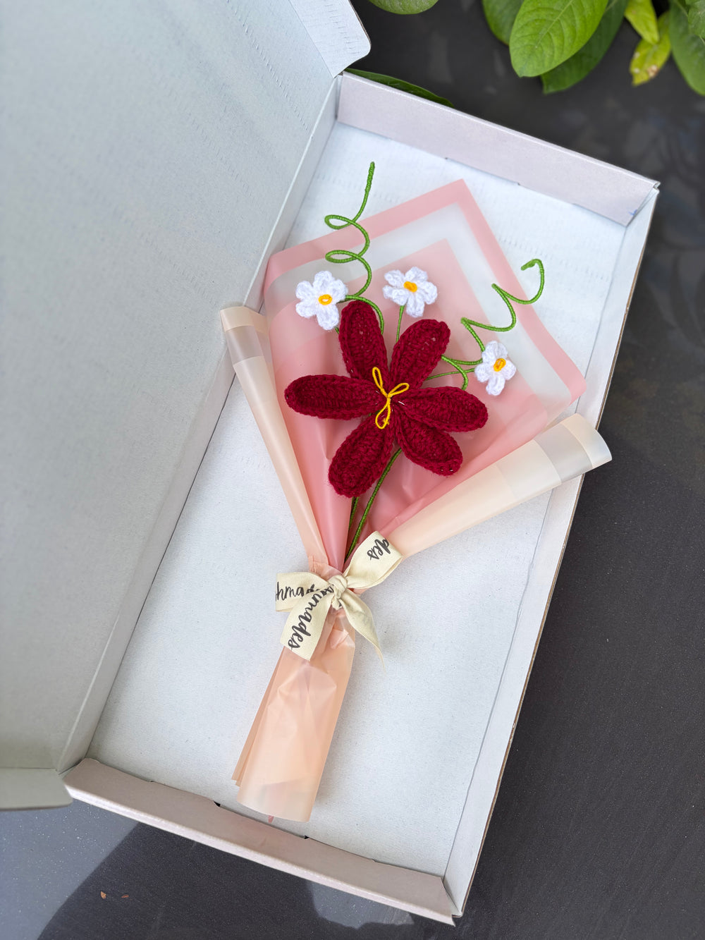 Crimson memories bouquet