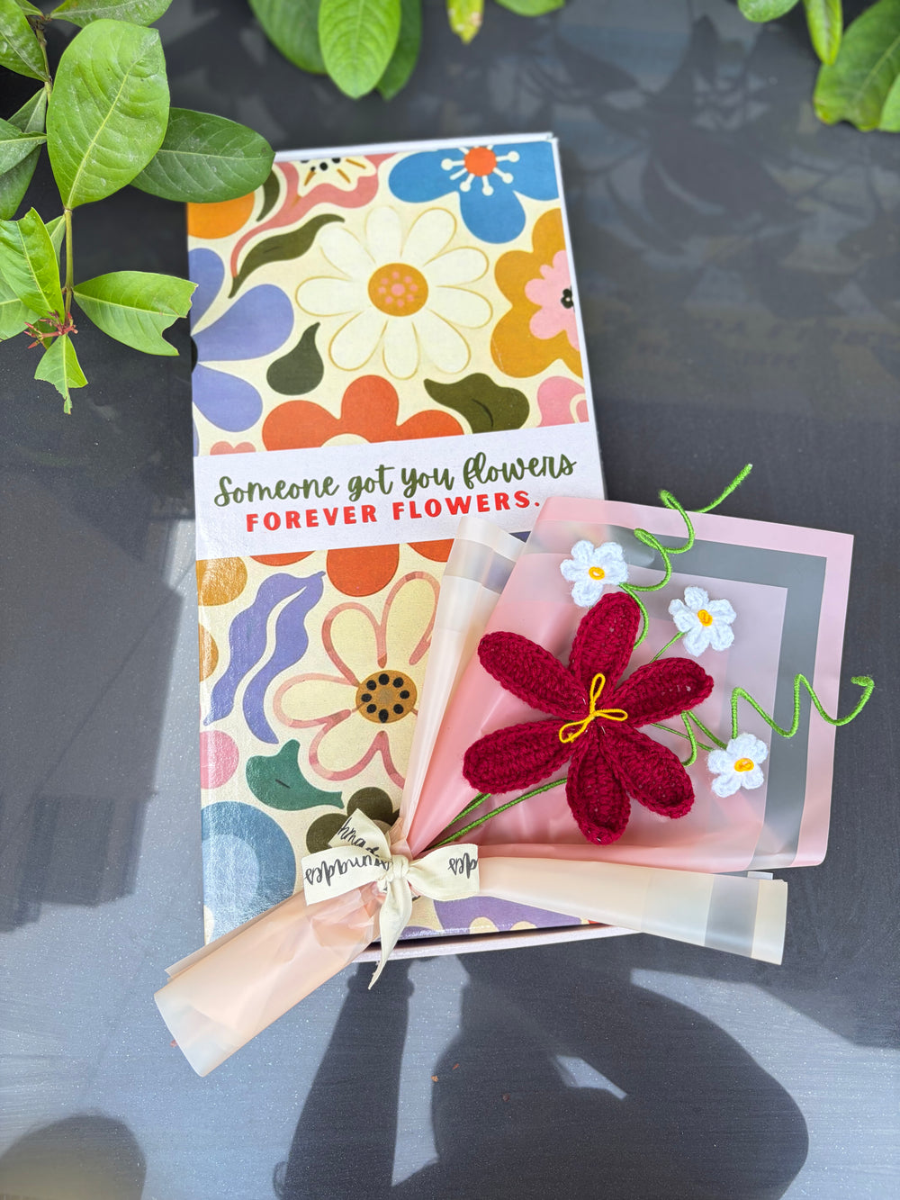 Crimson memories bouquet