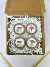Handpainted Pichwai Diyas – Set of 4