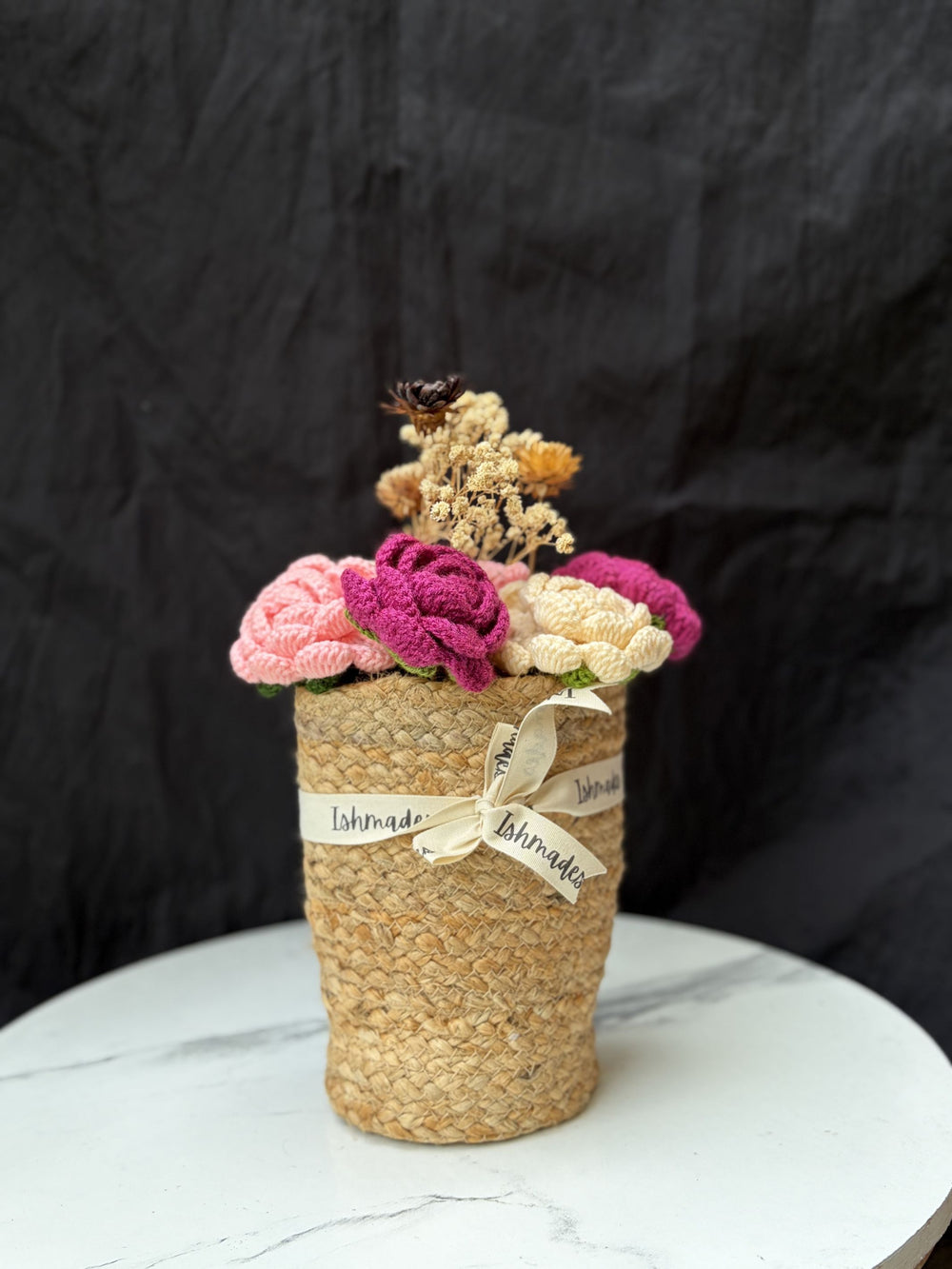 Rosé Harmony Bloom Basket