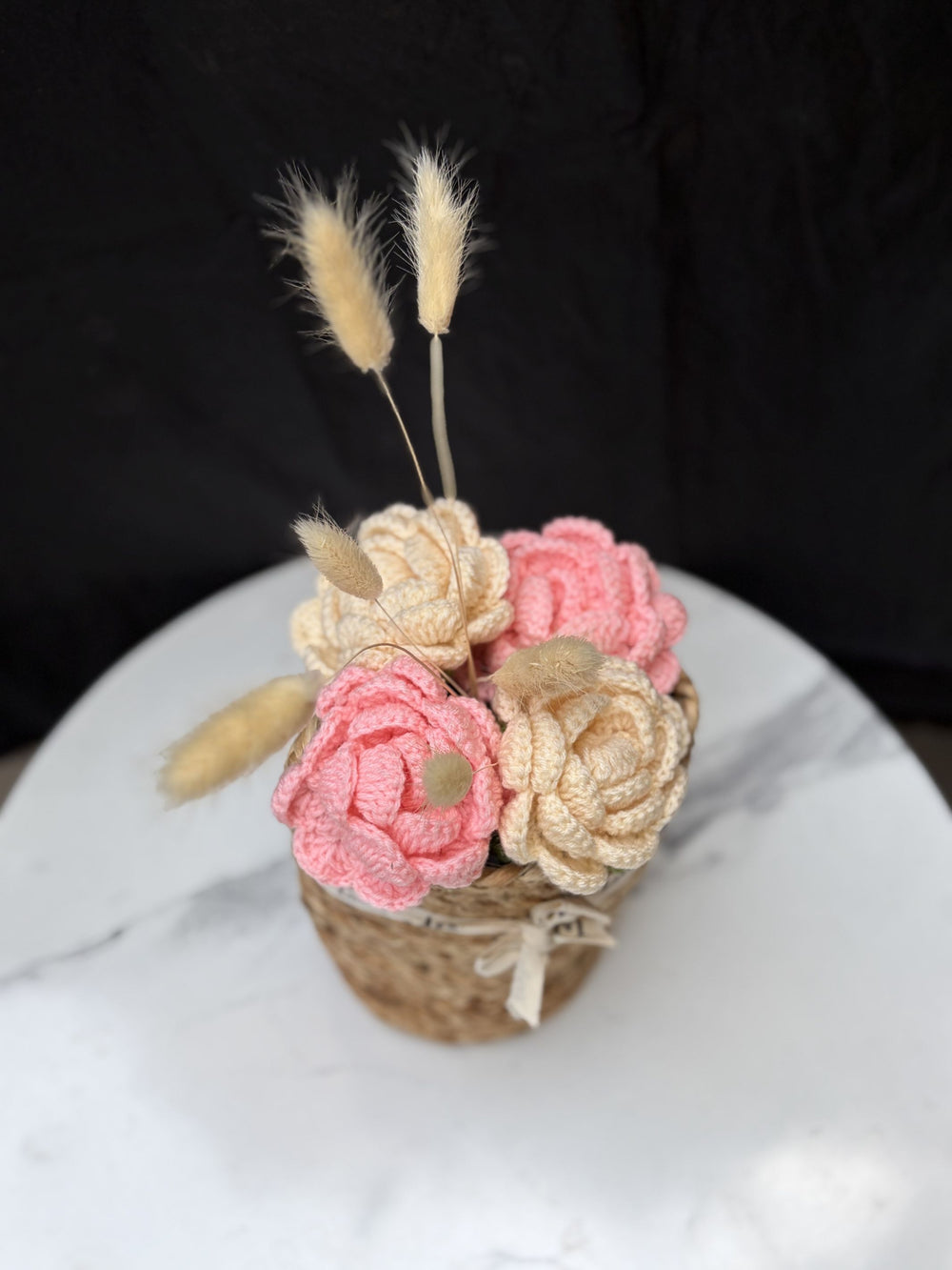 Rosy Whisper Basket