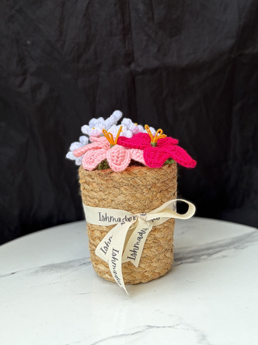 Blush & Bloom Lily Basket