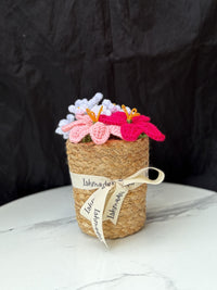 Blush & Bloom Lily Basket